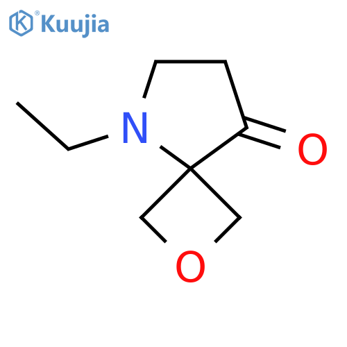 5-Ethyl-2-oxa-5-azaspiro[3.4]octan-8-one structure