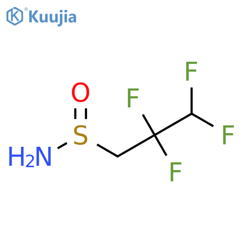 2,2,3,3-Tetrafluoropropane-1-sulfinamide structure