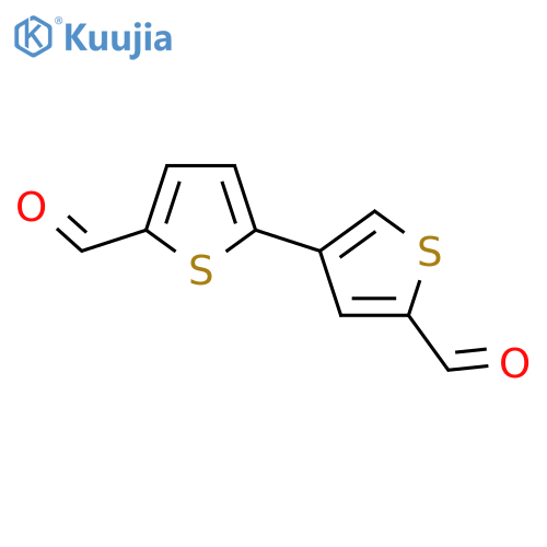 5-(5-Formylthiophen-3-yl)thiophene-2-carbaldehyde structure