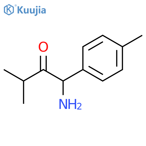 2-Butanone, 1-amino-3-methyl-1-(4-methylphenyl)- structure