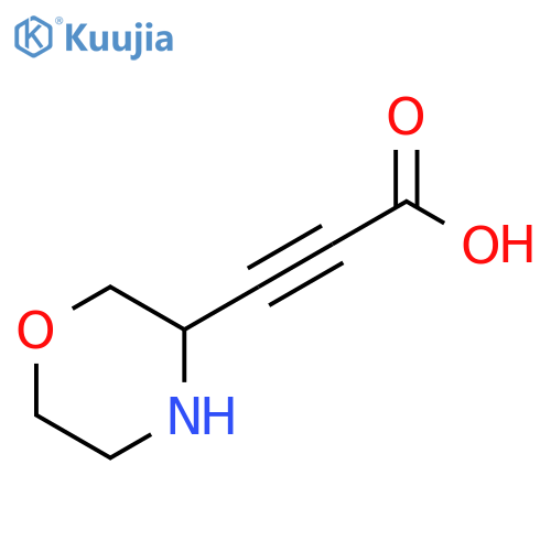 2-Propynoic acid, 3-(3-morpholinyl)- structure