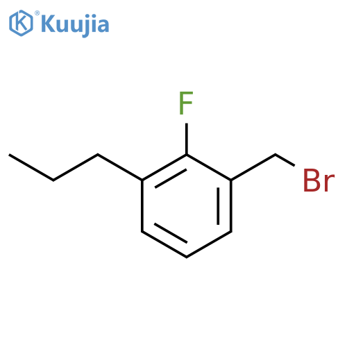 1-(Bromomethyl)-2-fluoro-3-propylbenzene structure