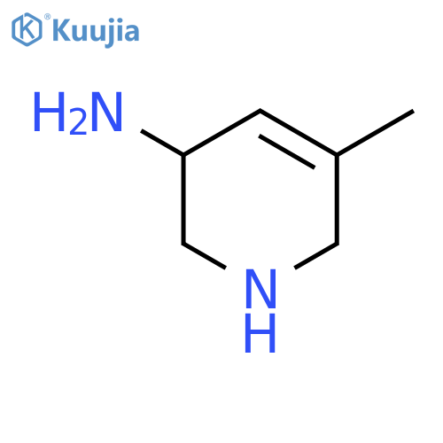 5-Methyl-1,2,3,6-tetrahydropyridin-3-amine structure