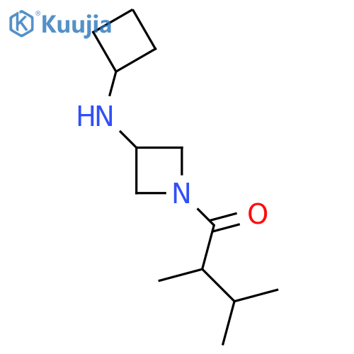1-[3-(Cyclobutylamino)azetidin-1-yl]-2,3-dimethylbutan-1-one structure