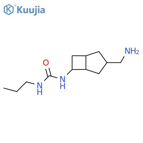 1-[3-(Aminomethyl)bicyclo[3.2.0]heptan-6-yl]-3-propylurea structure