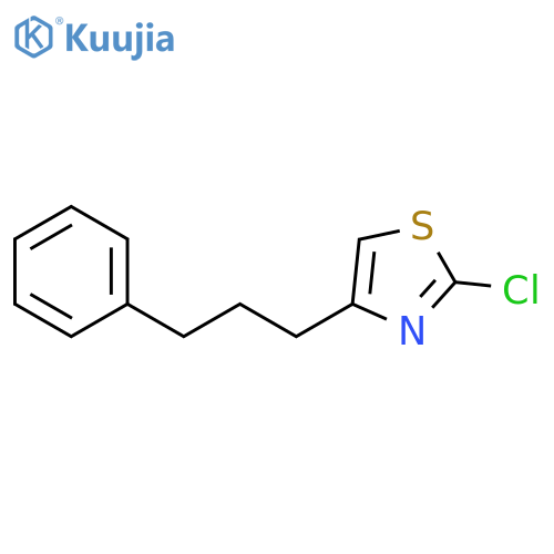 2-chloro-4-(3-phenylpropyl)-1,3-thiazole structure