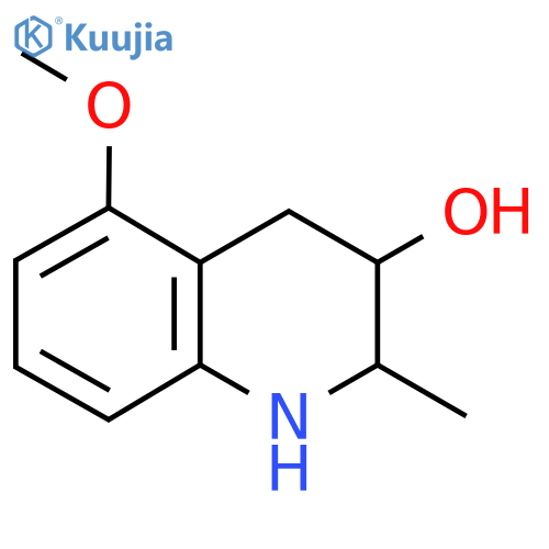 5-Methoxy-2-methyl-1,2,3,4-tetrahydroquinolin-3-ol structure