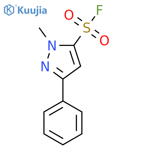 1-methyl-3-phenyl-1H-pyrazole-5-sulfonyl fluoride structure