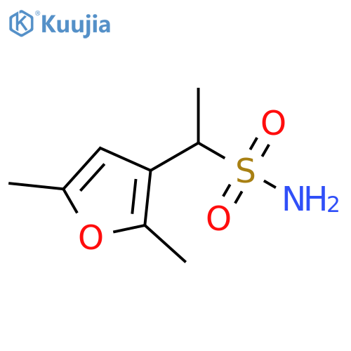 3-Furanmethanesulfonamide, α,2,5-trimethyl- structure