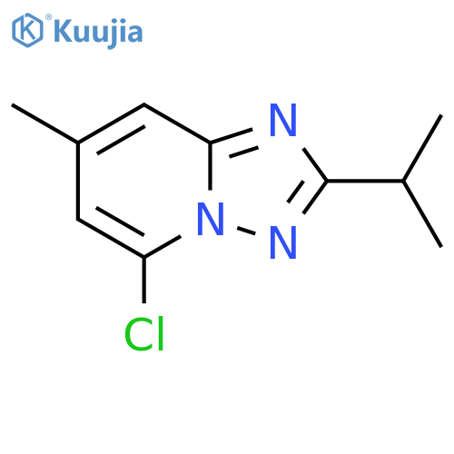 5-chloro-7-methyl-2-(propan-2-yl)-1,2,4triazolo1,5-apyridine structure