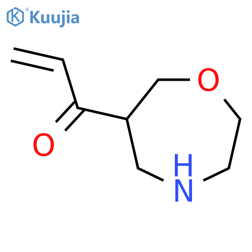 1-(1,4-Oxazepan-6-yl)prop-2-en-1-one structure