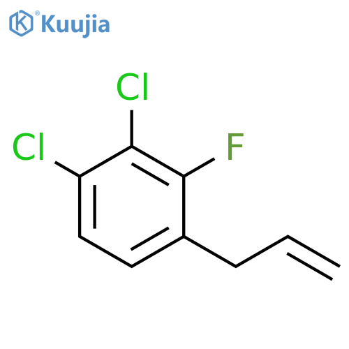 Benzene, 1,2-dichloro-3-fluoro-4-(2-propen-1-yl)- structure