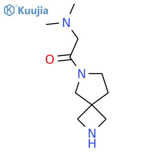 1-{2,6-Diazaspiro[3.4]octan-6-yl}-2-(dimethylamino)ethan-1-one structure