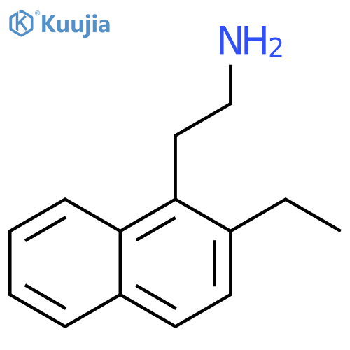1-Naphthaleneethanamine, 2-ethyl- structure