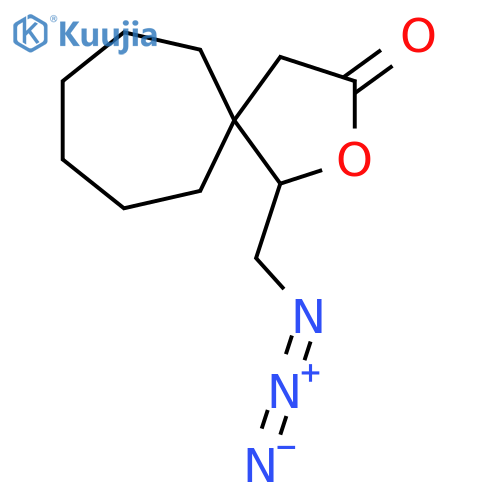 1-(Azidomethyl)-2-oxaspiro[4.6]undecan-3-one structure