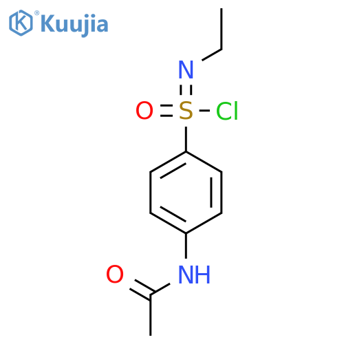 N-{4-[chloro(ethylimino)oxo-lambda6-sulfanyl]phenyl}acetamide structure