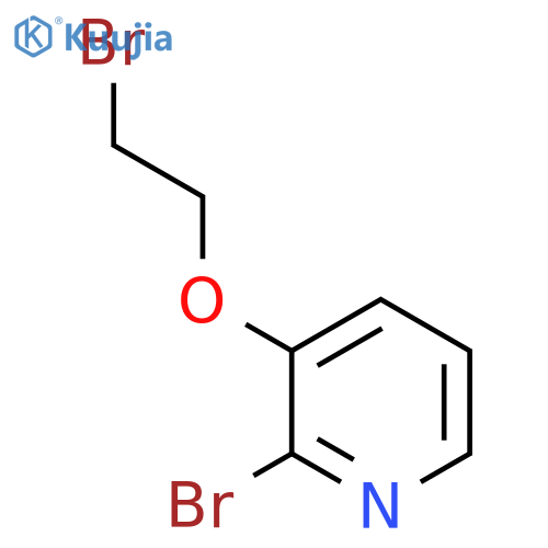 2-Bromo-3-(2-bromoethoxy)pyridine structure
