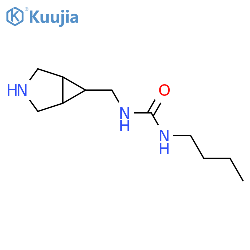 1-({3-Azabicyclo[3.1.0]hexan-6-yl}methyl)-3-butylurea structure