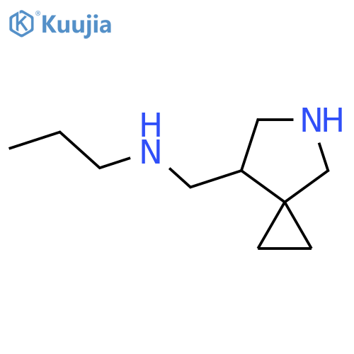 ({5-Azaspiro[2.4]heptan-7-yl}methyl)(propyl)amine structure