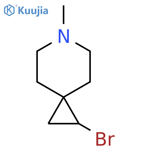 1-bromo-6-methyl-6-azaspiro2.5octane structure