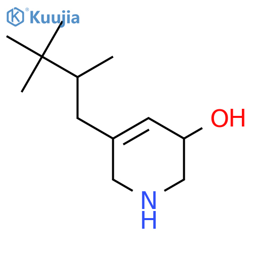 5-(2,3,3-Trimethylbutyl)-1,2,3,6-tetrahydropyridin-3-ol structure