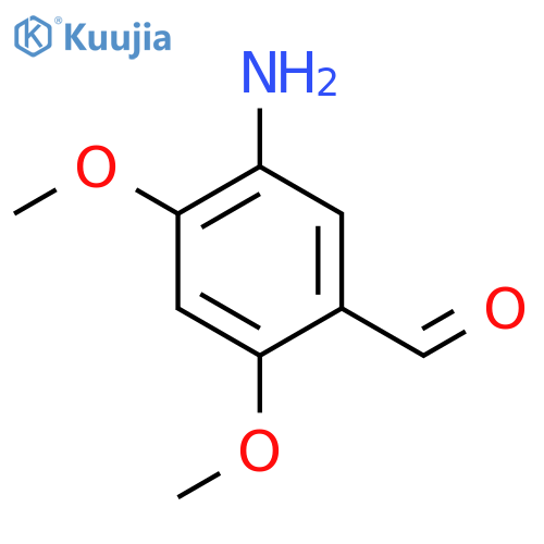 5-Amino-2,4-dimethoxybenzaldehyde structure