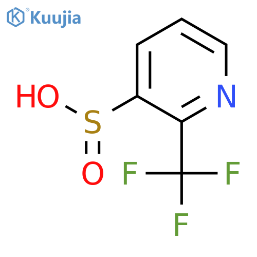 2-(Trifluoromethyl)pyridine-3-sulfinic acid structure