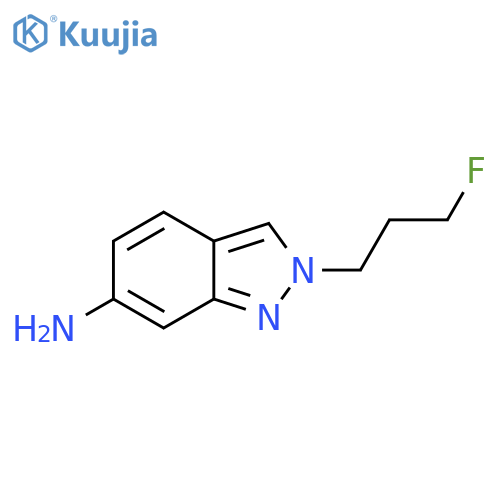 2-(3-fluoropropyl)-2H-indazol-6-amine structure