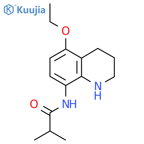N-(5-ethoxy-1,2,3,4-tetrahydroquinolin-8-yl)-2-methylpropanamide structure