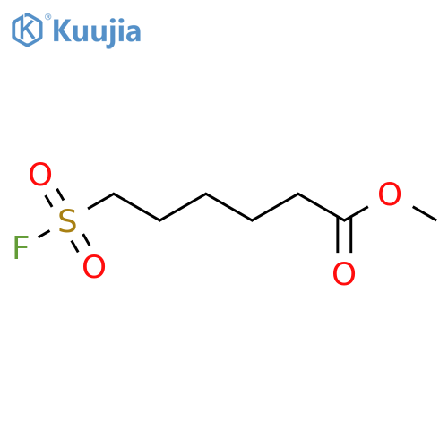 Methyl 6-fluorosulfonylhexanoate structure
