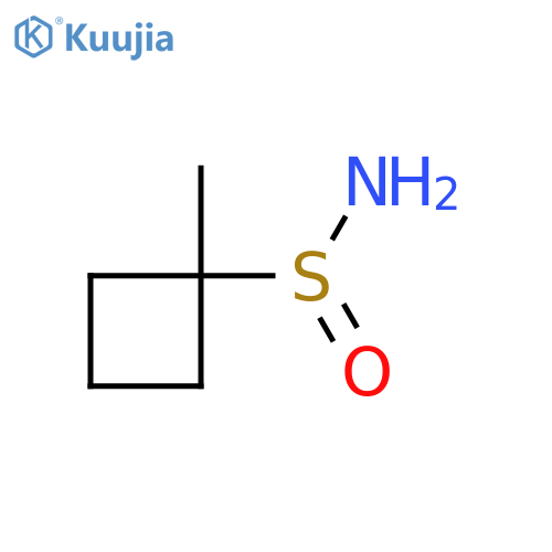 1-Methylcyclobutane-1-sulfinamide structure