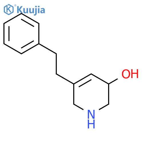 5-(2-Phenylethyl)-1,2,3,6-tetrahydropyridin-3-ol structure