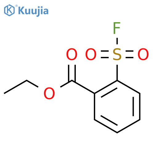 Ethyl 2-(fluorosulfonyl)benzoate structure