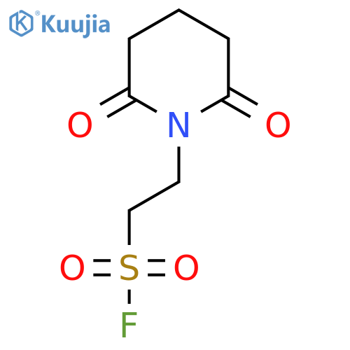 2-(2,6-Dioxopiperidin-1-yl)ethane-1-sulfonyl fluoride structure