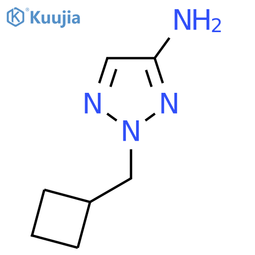 2-(cyclobutylmethyl)-2H-1,2,3-triazol-4-amine structure
