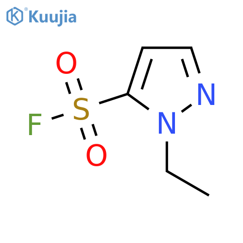 1-ethyl-1H-pyrazole-5-sulfonyl fluoride structure