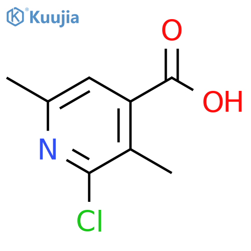 4-Pyridinecarboxylic acid, 2-chloro-3,6-dimethyl- structure