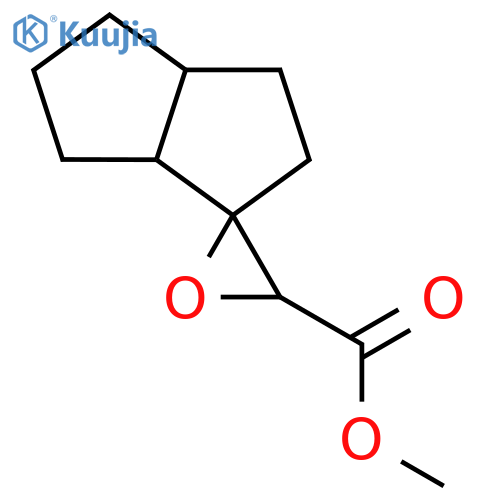 methyl hexahydro-2'H-spiro[oxirane-2,1'-pentalene]-3-carboxylate structure