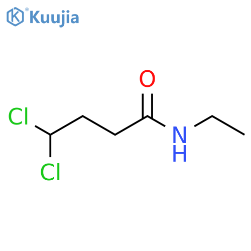 Butanamide, 4,4-dichloro-N-ethyl- structure