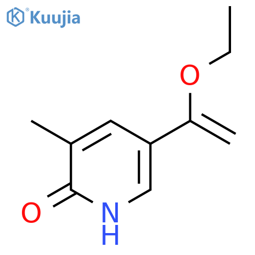 5-(1-Ethoxyethenyl)-3-methyl-1,2-dihydropyridin-2-one structure