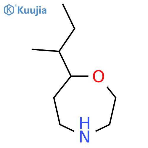 7-(butan-2-yl)-1,4-oxazepane structure