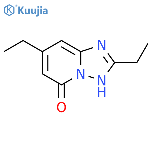 2,7-diethyl-1,2,4triazolo1,5-apyridin-5-ol structure