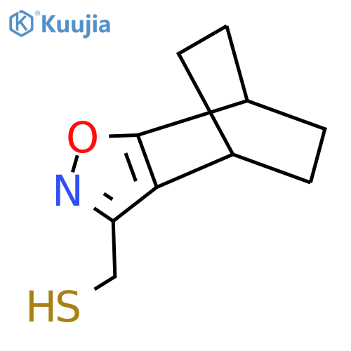 {3-oxa-4-azatricyclo5.2.2.0,2,6undeca-2(6),4-dien-5-yl}methanethiol structure