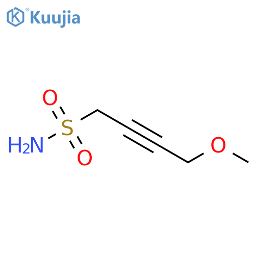 4-methoxybut-2-yne-1-sulfonamide structure