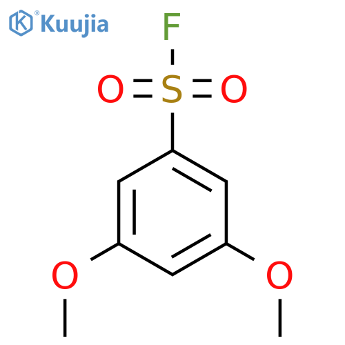 3,5-Dimethoxybenzene-1-sulfonyl fluoride structure