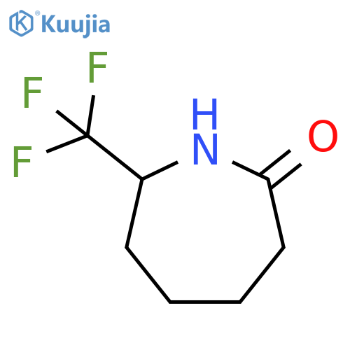7-(trifluoromethyl)azepan-2-one structure