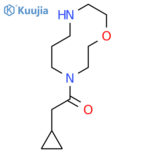 2-Cyclopropyl-1-(1,4,8-oxadiazecan-4-yl)ethan-1-one structure