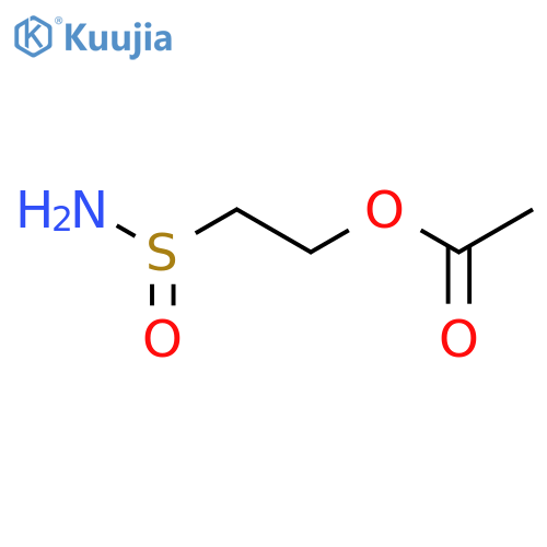 2-(Aminosulfinyl)ethyl acetate structure