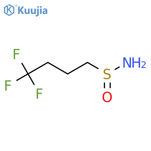 4,4,4-Trifluorobutane-1-sulfinamide structure