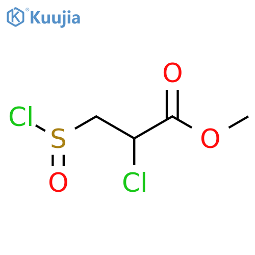 Methyl 2-chloro-3-sulfinopropanoate structure